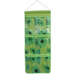 blancho bedding [Sunflowers] Green/Wall Hanging/ Wall Organizers /Baskets/ Hanging Baskets (10*23)