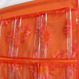 Blancho Bedding [Sunflowers] Orange/Wall Hanging/ Wall Organizers/Baskets/ Hanging Baskets (14*23)