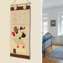 Blancho Bedding [Sunny Day]/Wall Hanging/Wall Organizers/ Wall Pocket/ Baskets/ Wall Pocket (11*24)