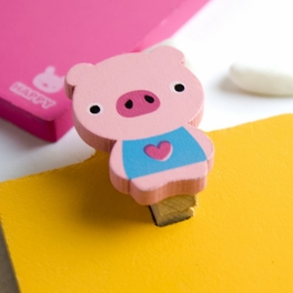 Blancho Bedding [Sweet Animals-2] - Refrigerator Magnet Clip / Magnetic Clipboard