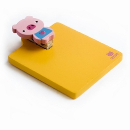 blancho bedding [Sweet Animals-2] - Refrigerator Magnet clip / Magnetic Clipboard