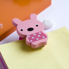 Blancho Bedding [Sweet Animals-3] - Refrigerator Magnet Clip / Magnetic Clipboard