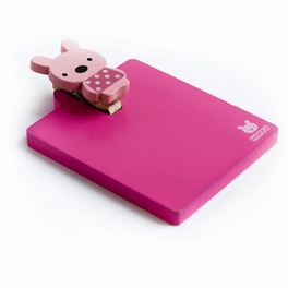 blancho bedding [Sweet Animals-3] - Refrigerator Magnet clip / Magnetic Clipboard