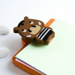 Blancho Bedding [Sweet Animals-8] - Refrigerator Magnet Clip / Magnetic Clipboard