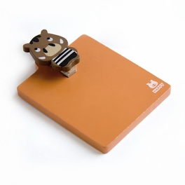 blancho bedding [Sweet Animals-8] - Refrigerator Magnet clip / Magnetic Clipboard