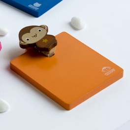 Blancho Bedding [Sweet Animals-9] - Refrigerator Magnet Clip / Magnetic Clipboard