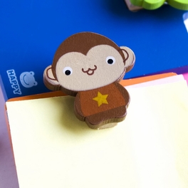 Blancho Bedding [Sweet Animals-9] - Refrigerator Magnet Clip / Magnetic Clipboard