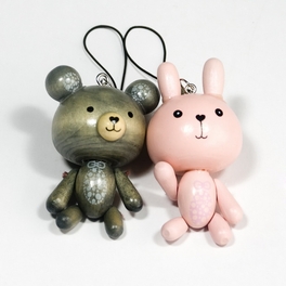blancho bedding [Sweet Bear-4] - Cell Phone Charm Strap / Camera Charm Strap / Handbags Charms
