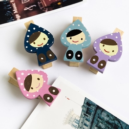 blancho bedding [Sweet Doll] - Wooden Clips / Wooden Clamps / Mini Clips