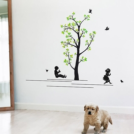 blancho bedding Swing - Wall Decals Stickers Appliques Home Decor