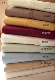 blancho bedding T300 King size Solid 100% Egyptian cotton sheet set