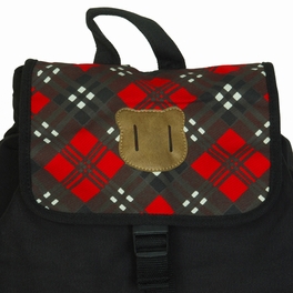 Blancho Bedding [Touching Sun] Fabric Art School Backpack Outdoor Daypack