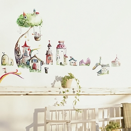 blancho bedding Towers - Wall Decals Stickers Appliques Home Decor