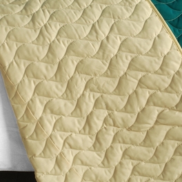 Blancho Bedding [Traveling Light] 3PC Vermicelli-Quilted Patchwork Quilt Set (Full/Queen Size)