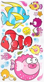 Blancho Bedding Tropical Fish - Wall Decals Stickers Appliques Home Decor
