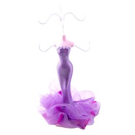 blancho bedding [Tutu Collection] Jewelry Display Holder Figure Stand Purple