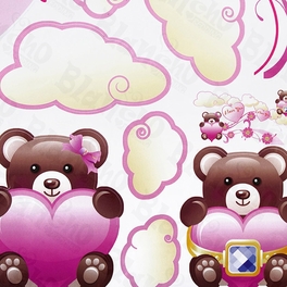 Blancho Bedding Twin Bear - Wall Decals Stickers Appliques Home Decor