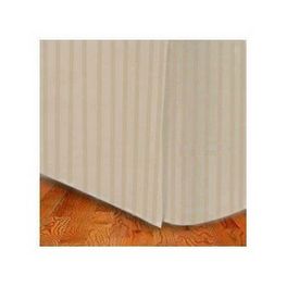 blancho bedding Twin size Microfiber Stripe Bed Skirt