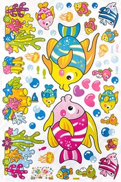 Blancho Bedding Underwater - X-Large Wall Decals Stickers Appliques Home Decor
