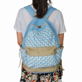 Blancho Bedding [Unforgetable Day] Fabric Art School Backpack Outdoor Daypack