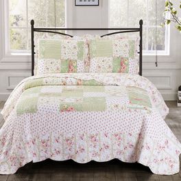 blancho bedding Upland Oversize Coverlet Set King/Calking Size 3PC