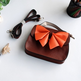 Blancho Bedding [Versatile Coffee] Colorful Leatherette Clutch Shoulder Bag Clutch Casual Purse
