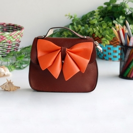 blancho bedding [Versatile Coffee] Colorful Leatherette Clutch Shoulder Bag Clutch Casual Purse