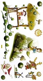 Blancho Bedding Village 1 - Wall Decals Stickers Appliques Home Decor