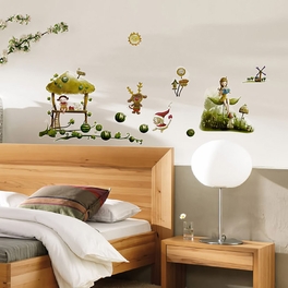 blancho bedding Village 1 - Wall Decals Stickers Appliques Home Decor