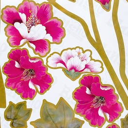 Blancho Bedding Vivid Flowers - Large Wall Decals Stickers Appliques Home Decor
