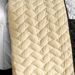Blancho Bedding [Water Ballet] 3PC Vermicelli - Quilted Patchwork Quilt Set (Full/Queen Size)
