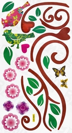 Blancho Bedding Wave Tree - Wall Decals Stickers Appliques Home Decor