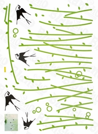 Blancho Bedding Weeping Willow - Large Wall Decals Stickers Appliques Home Decor