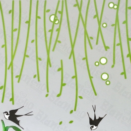 Blancho Bedding Weeping Willow - Large Wall Decals Stickers Appliques Home Decor