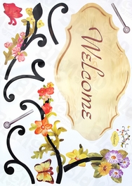 Blancho Bedding Welcome - Large Wall Decals Stickers Appliques Home Decor