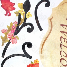 Blancho Bedding Welcome - Large Wall Decals Stickers Appliques Home Decor