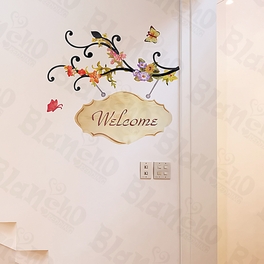blancho bedding Welcome - Large Wall Decals Stickers Appliques Home Decor