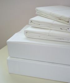 blancho bedding White 550 Thread count Solid Egyptian KING sheet set