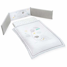 Blancho Bedding [White Dumbo]3PC Crib Bedding Set Crib Bedding Collection