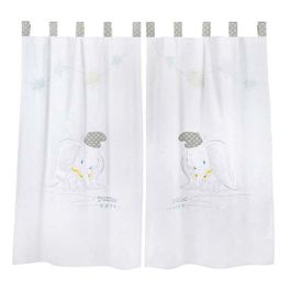 blancho bedding [White Dumbo]Crib Bedding Accessory - Window Curtain