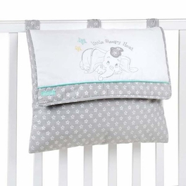 Blancho Bedding [White Dumbo]Crib Bedding Set (3PC Bedding Set + 1 X Diaper Bag)