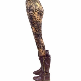 Blancho Bedding [Wildcat] Fashion Women's Legging New Novelty Footless Tights Skinny Pants Stretch Pants One Size