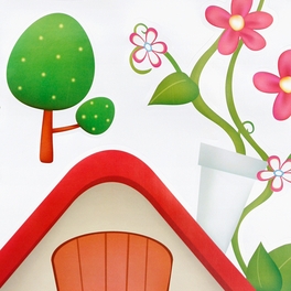 Blancho Bedding Windmill - Wall Decals Stickers Appliques Home Decor