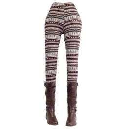 blancho bedding [Winter Frost] Fashion Women's Legging New Novelty Footless Tights Skinny Pants Stretch Pants One Size