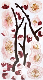 Blancho Bedding Wintersweet Flower - Wall Decals Stickers Appliques Home Decor