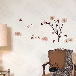 blancho bedding Wintersweet Flower - Wall Decals Stickers Appliques Home Decor