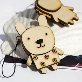 Blancho Bedding [Wooden Animals-2] - Cell Phone Charm Strap / Camera Charm Strap / Handbags Charms
