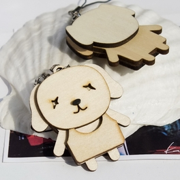 Blancho Bedding [Wooden Animals-3] - Cell Phone Charm Strap / Camera Charm Strap / Handbags Charms