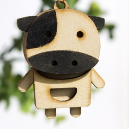 Blancho Bedding [Wooden Animals-4] - Cell Phone Charm Strap / Camera Charm Strap / Handbags Charms
