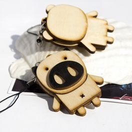 Blancho Bedding [Wooden Animals-6] - Cell Phone Charm Strap / Camera Charm Strap / Handbags Charms